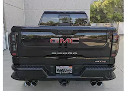 Recon Truck Accessories 19-21 silverado/sierra 1500/20-21 2500/3500 red led brake light kit smoked lens