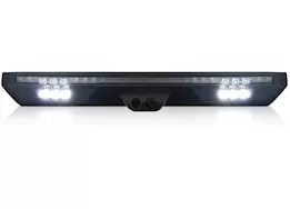 Recon Truck Accessories 19-21 silverado/sierra 1500/20-21 2500/3500 red led brake light kit smoked lens