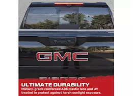 Recon Truck Accessories 19-21 silverado/sierra 1500/20-21 2500/3500 red led brake light kit smoked lens