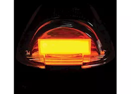 Recon Truck Accessories 99-16 f250/f350 amb lens w/amb cab roof light lens w/amb oled bar-style led-1 pc sgl cab light only