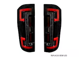 Recon Truck Accessories 17-19 f250/f350/f450/f550 (rep oem led style tls w blind spot warning system)ole