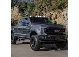 Recon Truck Accessories 17-22 f250/f350/f450/f550 superduty clear cab roof light lens forward & rear facing white led