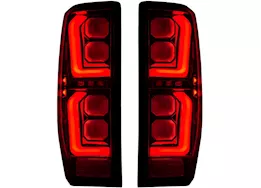 Recon Truck Accessories 19-c sierra 1500/21-c sierra 2500/3500 4th gen body style oled tail lights-smoke