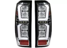 Recon Truck Accessories 19-c sierra 1500/20-c sierra 2500/3500 4th gen body style oled tail lights-clear