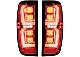 Recon Truck Accessories 19-c sierra 1500/20-c sierra 2500/3500 4th gen body style oled tail lights-clear