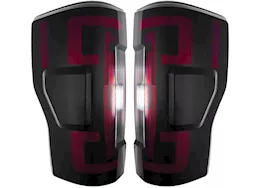 Recon Truck Accessories 20-c f250/f350/f450/f550 superduty oled tail lights smoked lens