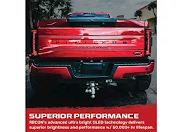 Recon Truck Accessories 20-c f250/f350/f450/f550 superduty oled tail lights smoked lens