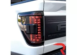 Recon Truck Accessories 21-c f150/raptor oled tail lights smoked lens