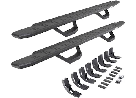 Go Rhino 19-C SILVERADO/SIERRA 1500/2500HD/3500HD RB30 RUNNING BOARDS W/MTING BRKETS KIT