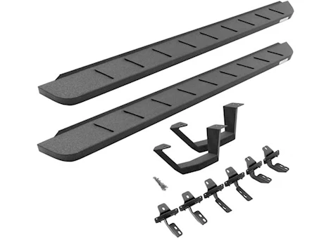 Go Rhino 18-C WRANGLER JL RB10 RUNNING BOARDS W/MTING BKETS KIT BEDLINER COATING