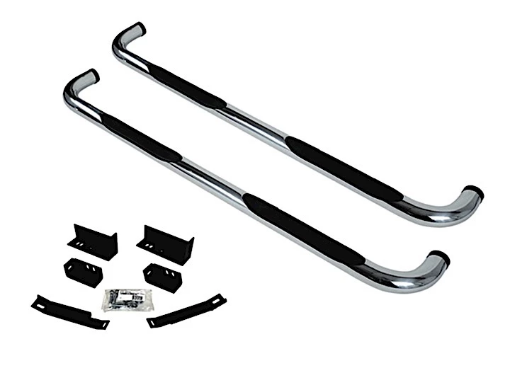 Go Rhino 04-18 silverado/sierra 1500/2500/3500 side bars polished Main Image