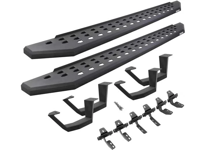 Go Rhino 14-c 4runner rb20 running boards w/mting brackets 2 pairs drop steps kit texture Main Image