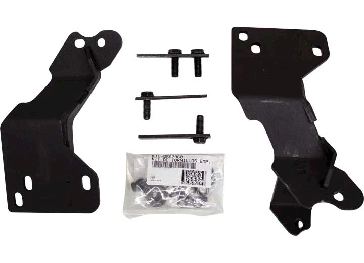 Go Rhino 16-19 SILVERADO 1500 RC3 AND RC4 MOUNTING BRACKETS BLACK