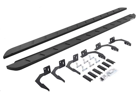 Go Rhino 09-14 RAM 1500 CREW/10-C RAM 2500/3500 87IN RB10 SLIM LINE RUNNING BOARDS COMPLETE SET