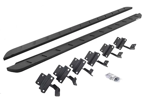 Go Rhino 15-C F150/F250/F350 SUPER CREW 87IN RB10 SLIM LINE RUNNING BOARDS COMPLETE SET