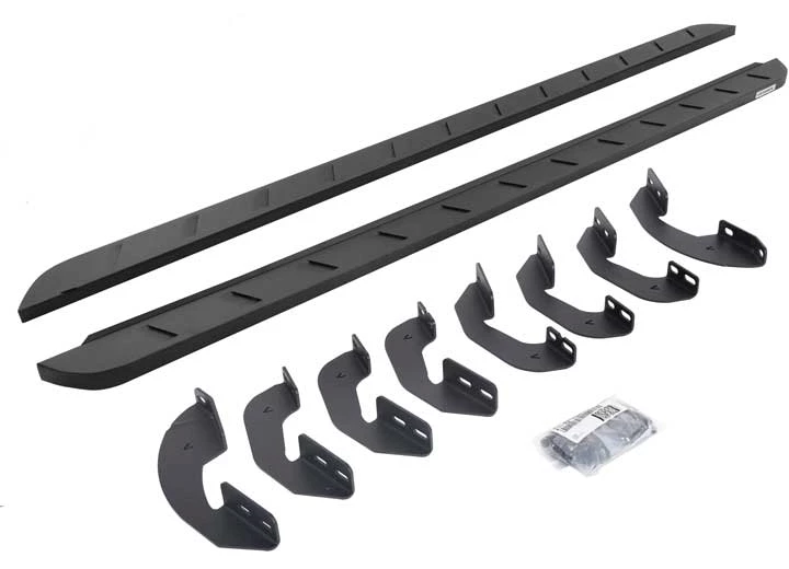 Go Rhino 22-C TUNDRA(CREW MAX)RB10 RUNNING BOARDS & V SERIES V3/RBSLIM/RB SERIES BRACKETS