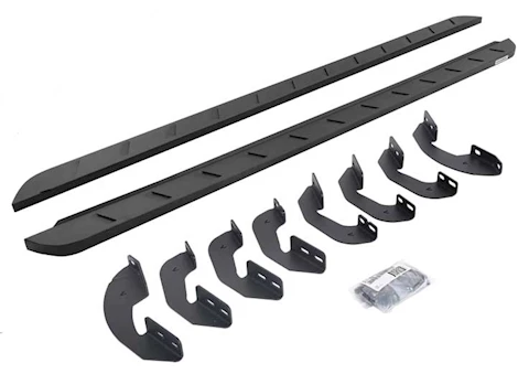 Go Rhino 07-21 TUNDRA CREW MAX87IN RB10 SLIM LINE RUNNING BOARDS COMPLETE SET