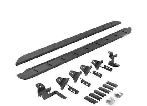 Go Rhino 07-18 wrangler jk 68in rb10 slim line running boards txt powder coat complete set Main Image