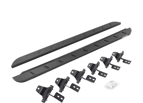 Go Rhino 18-C WRANGLER JK UNLIMITED 73IN RB10 SLIM LINE RUNNING BOARDS TXT POWDER COAT COMPLETE SET