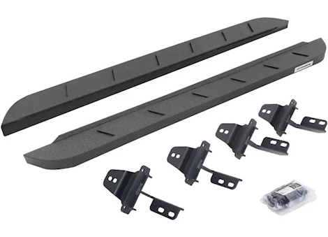 Go Rhino 07-18 wrangler jk 48in rb10 slim line running boards blk bedliner coating complete set Main Image