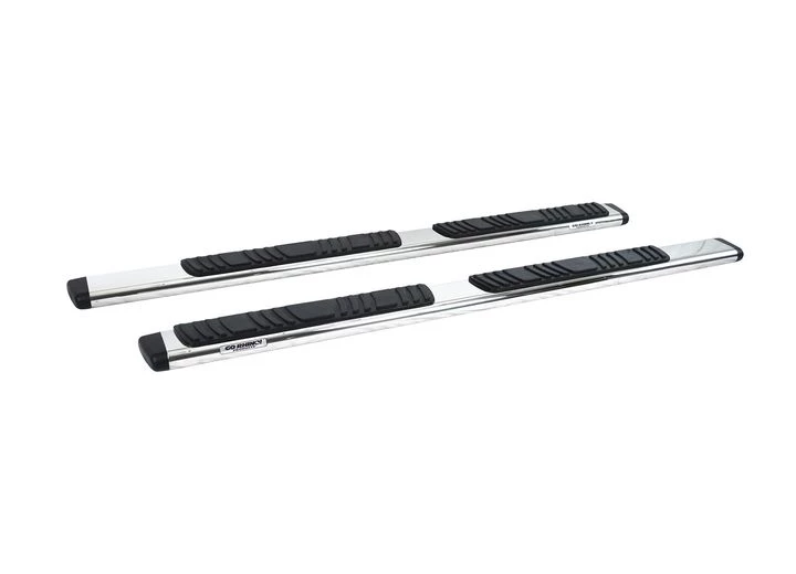 Go Rhino 71IN 5IN OVAL SIDE BAR 5IN O. E. XTREME OVAL SIDE BARS - POL. S/S