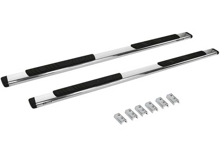 Go Rhino 09-14 RAM 1500 OE EXTREME SIDE 5IN OE LOW PROFILE COMPLETE KIT POLISHED