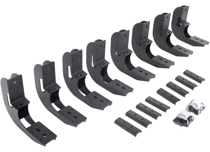 Go Rhino 20-21 SILVERADO/SIERRA 2500/3500 HD CEW CAB BRACKETS FOR V-SERIES V3 & RB SLIM RUNNING BOARDS