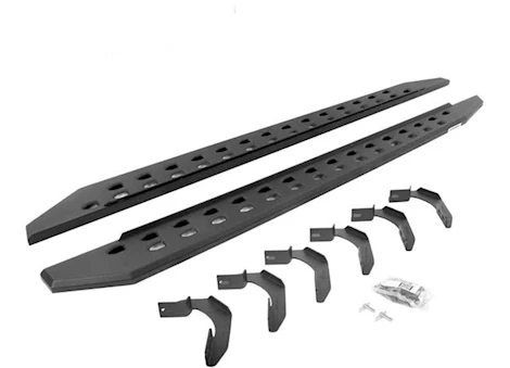 Go Rhino 04-14 F150 SUPER CAB 80IN RB20 SLIM LINE RUNNING BOARDS COMPLETE SET