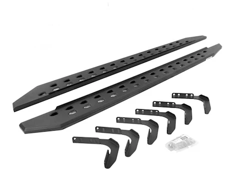 Go Rhino 99-16 f250/f350 crew 87in rb10 slim line running boards complete set Main Image