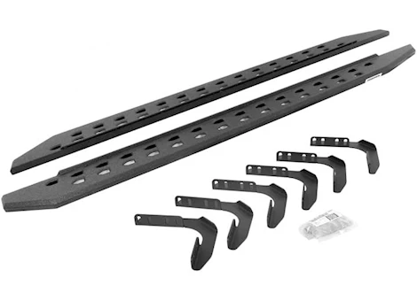 Go Rhino 99-16 f250/f350 crew cab 87in rb20 slim line running boards complete set Main Image