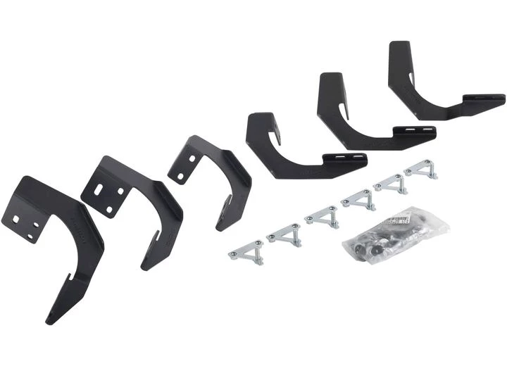 Go Rhino 15-21 RAM 1500(19-21 CLASSIC) CREW BRACKETS FOR V-SERIES V3 & RB SLIM RUNNING BOARDS