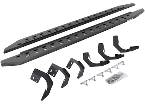 Go Rhino 15-18 RAM 1500(190C CLASSIC)CREW CAB 87IN RB20 SLIM LINE RUNNING BOARDS COMPLETE SET