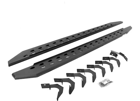 Go Rhino 15-C COLORADO/CANYON CREW 80IN RB20 SLIM LINE RUNNING BOARDS COMPLETE SET