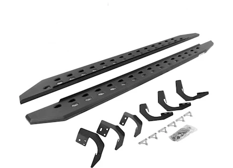 Go Rhino 15-18 RAM 1500 QUAD CAB(19-C CLASSIC)80IN RB20 SLIM LINE RUNNING BOARDS COMPLETE SET