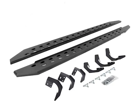 Go Rhino 19-C RAM 1500 CREW CAB 87IN RB10 SLIM LINE RUNNING BOARDS COMPLETE SET