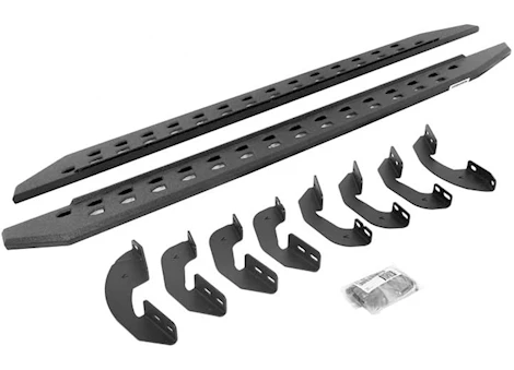 Go Rhino 07-21 TUNDRA CREW MAX 87IN RB20 SLIM LINE RUNNING BOARDS COMPLETE SET