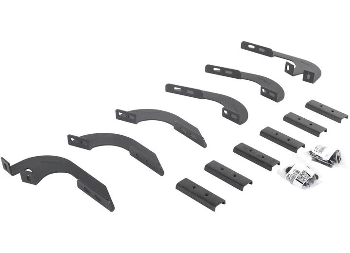 Go Rhino 05-C TOYOTA TACOMA DOUBLE CAB BRACKETS FOR V-SERIES V3 & RB SLIM RUNNING BOARDS