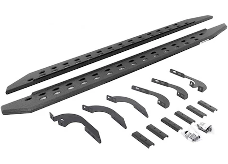 Go Rhino 05-c tacoma doulbe cab 87in rb20 slim line running boards complete set Main Image