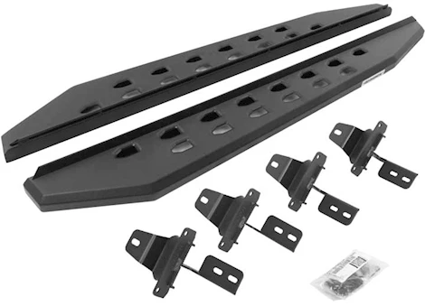 Go Rhino 18-C WRANGLER JL 48IN RB20 SLIM LINE RUNNING BOARDS POWDER COAT COMPLETE SET