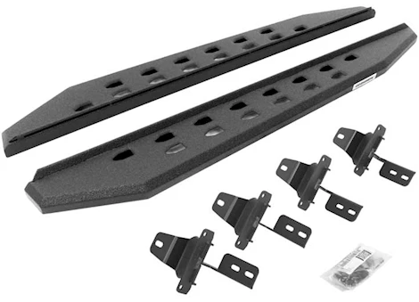 Go Rhino 18-C WRANGLER JL 48IN RB20 SLIM LINE RUNNING BOARDS BEDLINER COATING COMPLETE SET