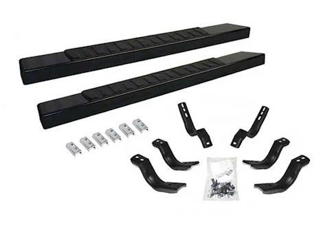 Go Rhino 15-C COLORADO/CANYON CREW CAB 6IN OE XTREME II-COMPLETE KIT SIDESTEPS+BRACKETS T