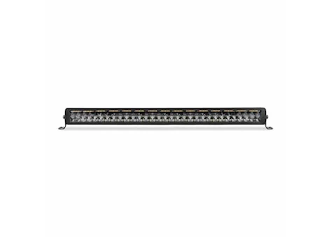 Go Rhino 32IN BLACKOUT COMBO SERIES DOUBLE ROW LIGHT BAR W/AMBER LIGHTING BLK