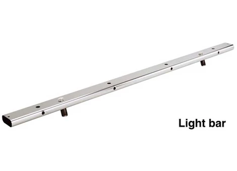 Go Rhino Bed Bars - Light Bar - Polished Stainless Main Image