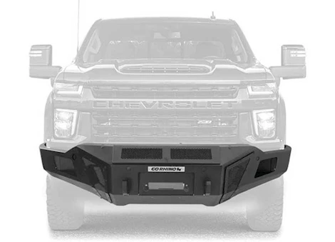 Go Rhino 15-19 SILVERADO 2500HD/3500HD BR11 STEEL WINCH BUMPER TEXTURED BLACK POWDERCOAT