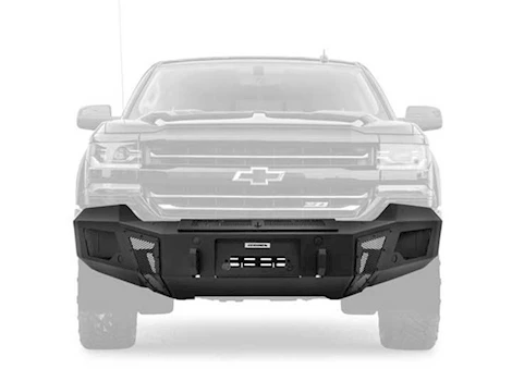 Go Rhino 14-15 SILVERADO 1500 BR6 STEEL WINCH BUMPER TEXTURED BLACK POWDERCOAT