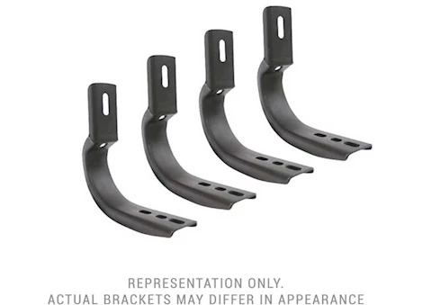 Go Rhino 19-C RAM 1500 EXT AND CREW CAB OEXTREME SIDE STEPS MOUNTING BRACKETS