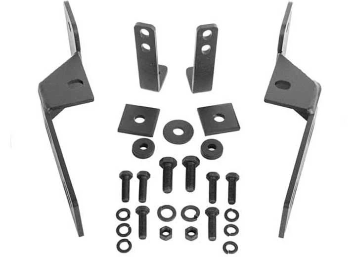 Go Rhino 10-19 RAM 2500HD/3500HD RC3 AND RC4 MOUNTING BRACKETS BLACK