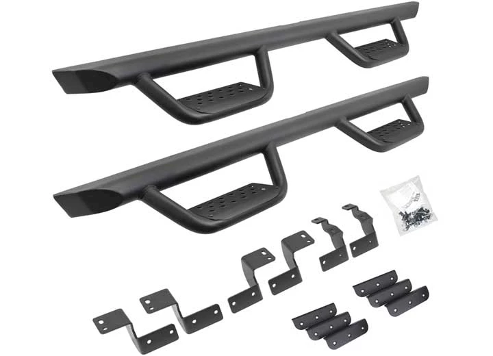 Go Rhino 14-c 4runner dominator xtreme d2 side steps w/rocker panel mnting brkt kit Main Image