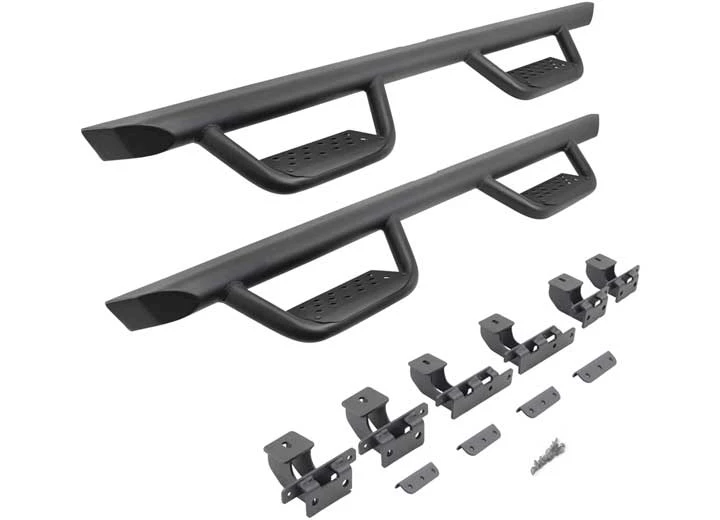 Go Rhino 20-C GLADIATOR DOMINATOR XTREME D2 SIDE STEPS W/ROCKER PANEL MNTING BRKT KIT