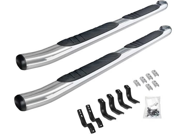 Go Rhino 22-C TUNDRA(DOUBLE CAB)5IN OE XTREME CAB LENGTH SIDESTEPS & OE XTREME BRACKETS